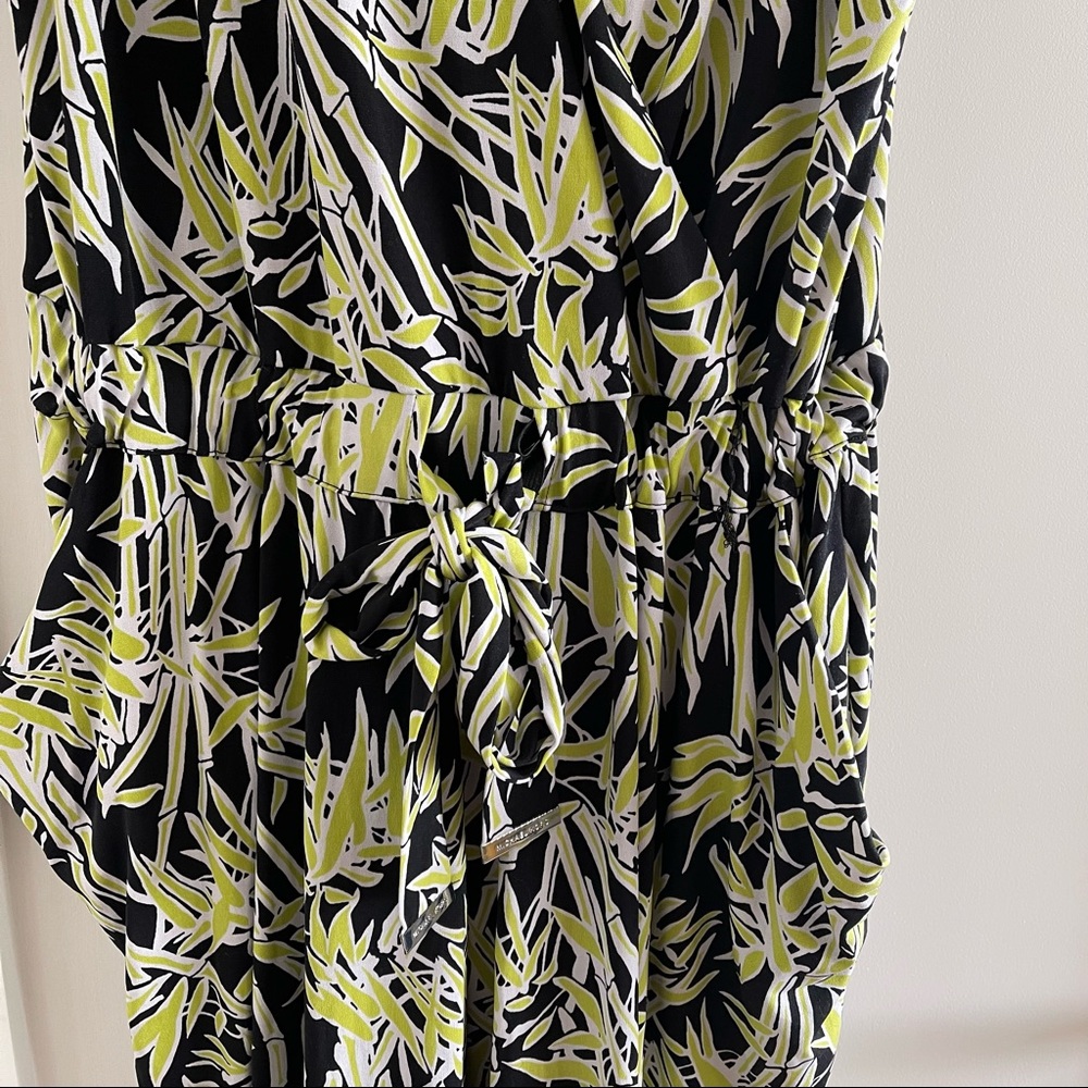 Michael Kors Palm Print Curve Hugging Jumpsuit - image 5